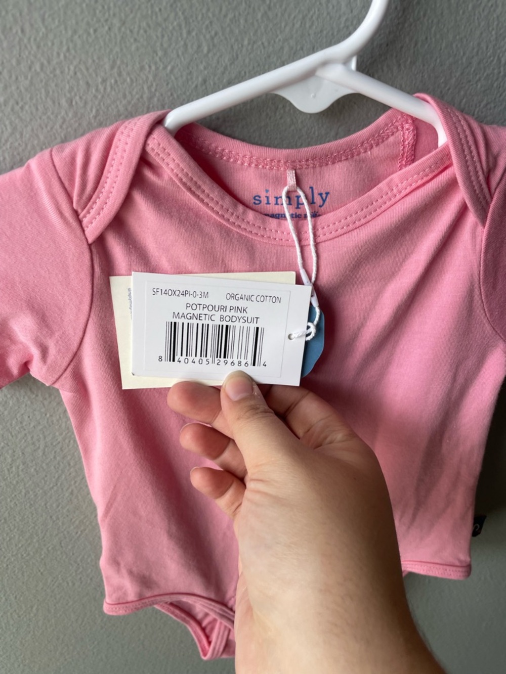 Magnetic Me Potpouri Pink Magnetic Bodysuit and Pants New with Tag Set - Picture 3 of 5